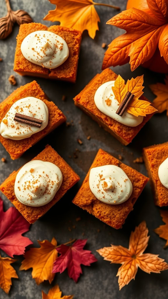 These pumpkin spice mini loaves are perfect for a fall bake sale. They bring that warm, cozy flavor everyone loves, topped with a sweet cream cheese frosting. Plus, they’re easy to grab and enjoy while chatting with friends!