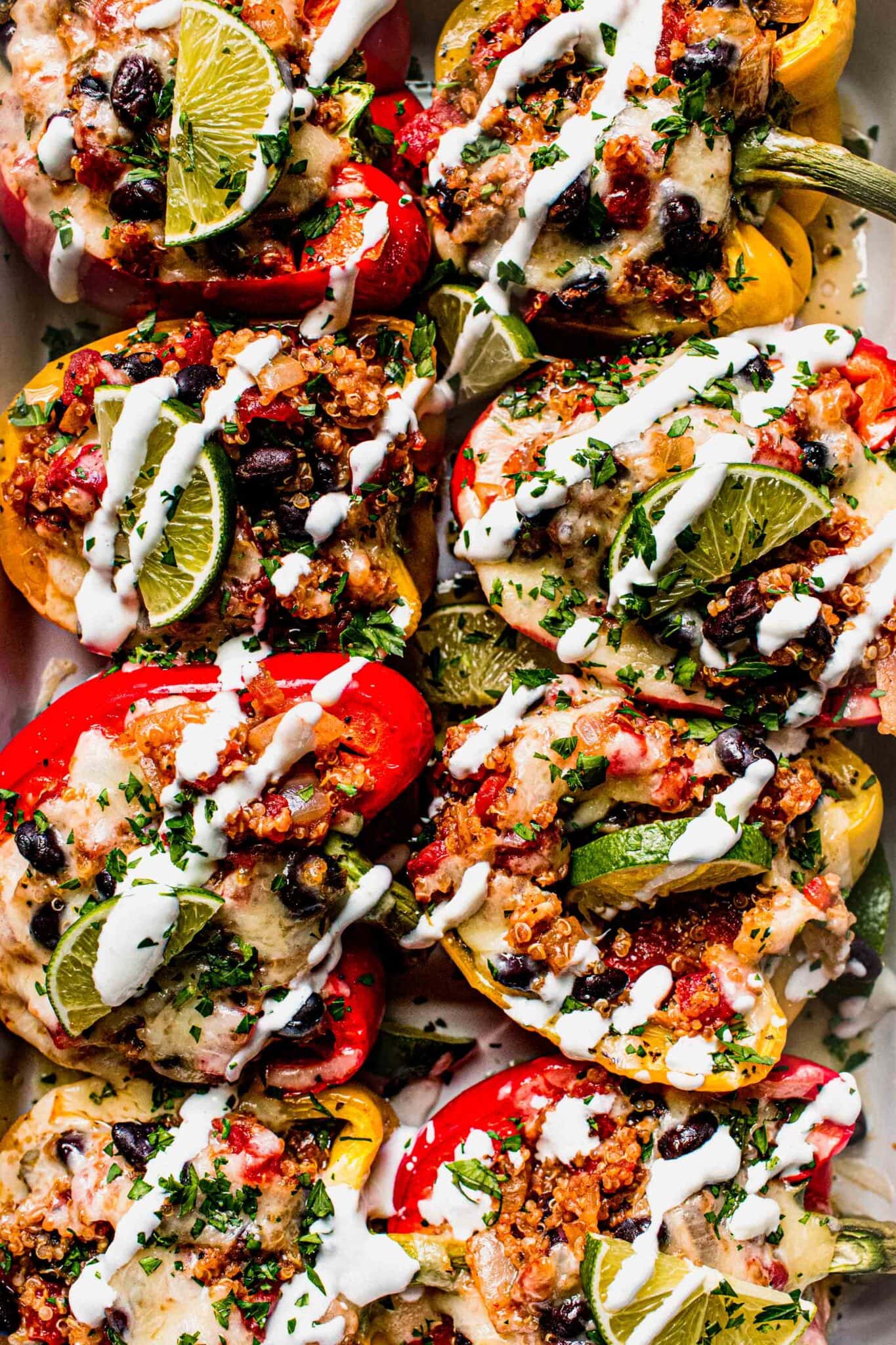 Stuffed Bell Peppers: Bell peppers loaded with a mix of quinoa, ground beef (or turkey), and plenty of veggies. A crowd-pleaser that sneaks in extra nutrients.