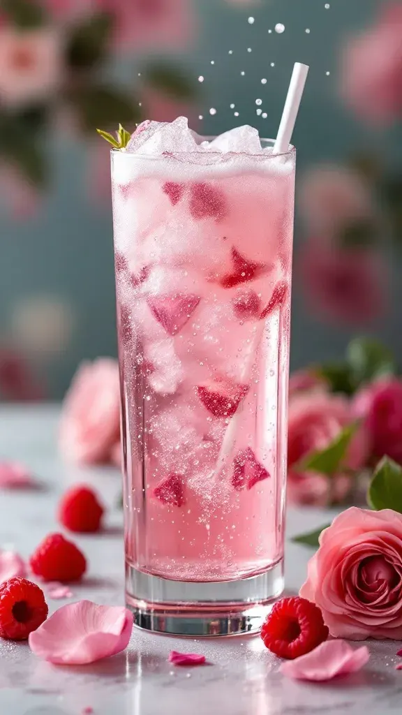 If you're looking for a refreshing drink to share, the Raspberry Rose Gin Fizz is a fantastic choice. This bubbly delight combines sweet raspberries with a hint of rose, making it perfect for sunny days with friends. Just mix, pour over ice, and enjoy the lovely fizz!