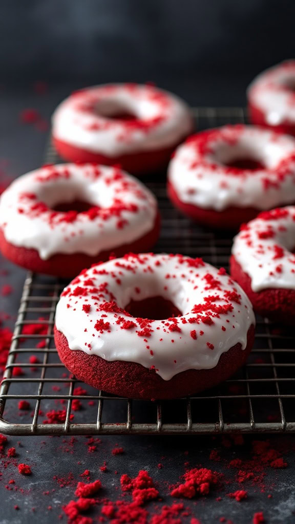 Red velvet donuts are a fun twist on a classic favorite. With their vibrant color and creamy frosting, they are perfect for any occasion. Check out this delicious red velvet donut recipe for a sweet treat that everyone will love!