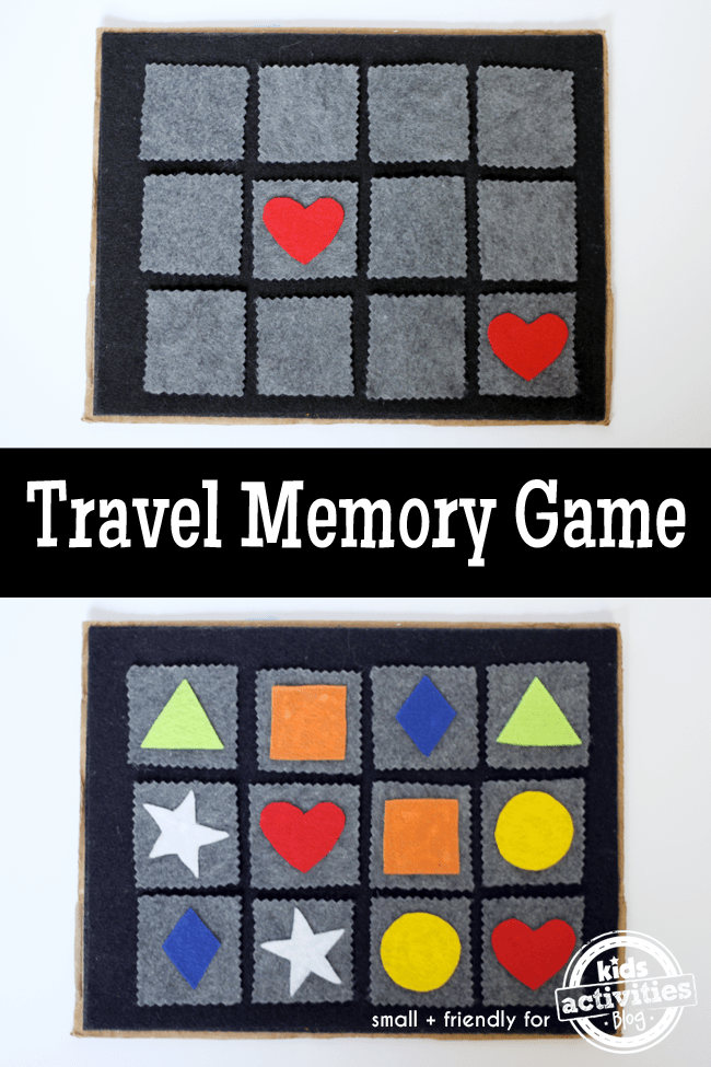 DIY Travel Memory Game