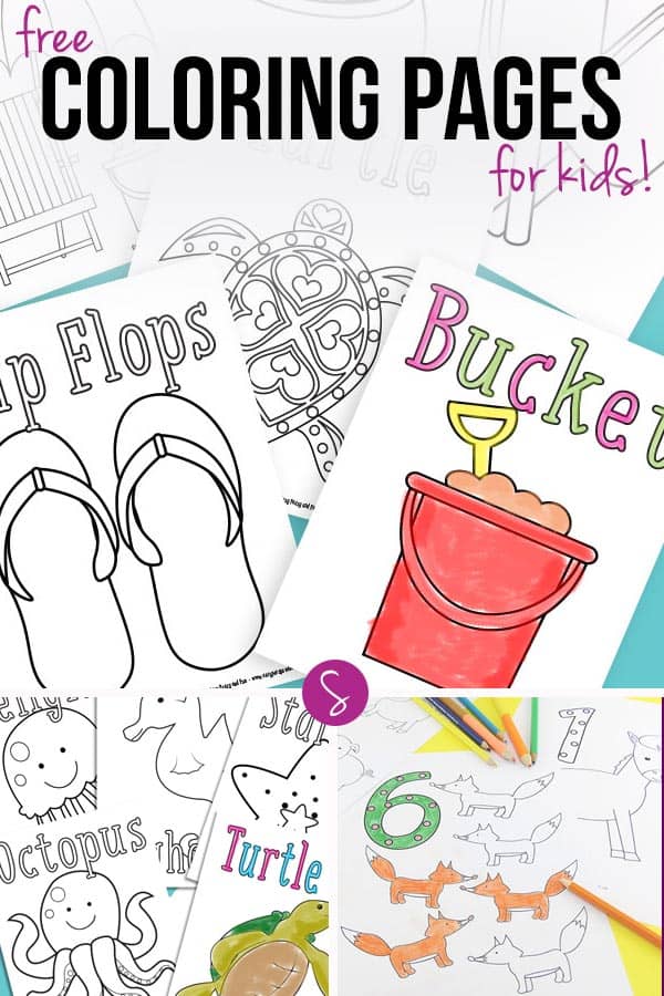 Free Coloring Pages for Kids to Color When They’re Bored!