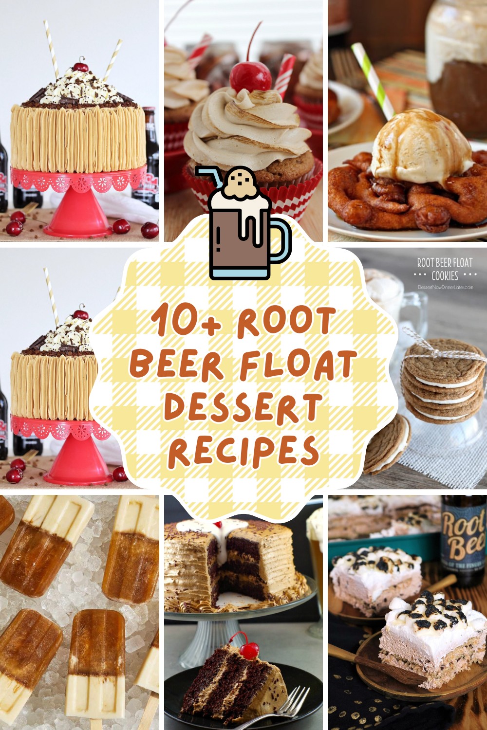 Indulge in the nostalgic flavors of these 10 root beer float desserts! 🍰✨ Enjoy the moist Root Beer Float Cake, chewy Root Beer Float Cookies, and creamy No-Bake Root Beer Float Cheesecake Bars. Perfect for summer gatherings or a sweet treat anytime! #RootBeerFloat #DessertLovers #YummyTreats

