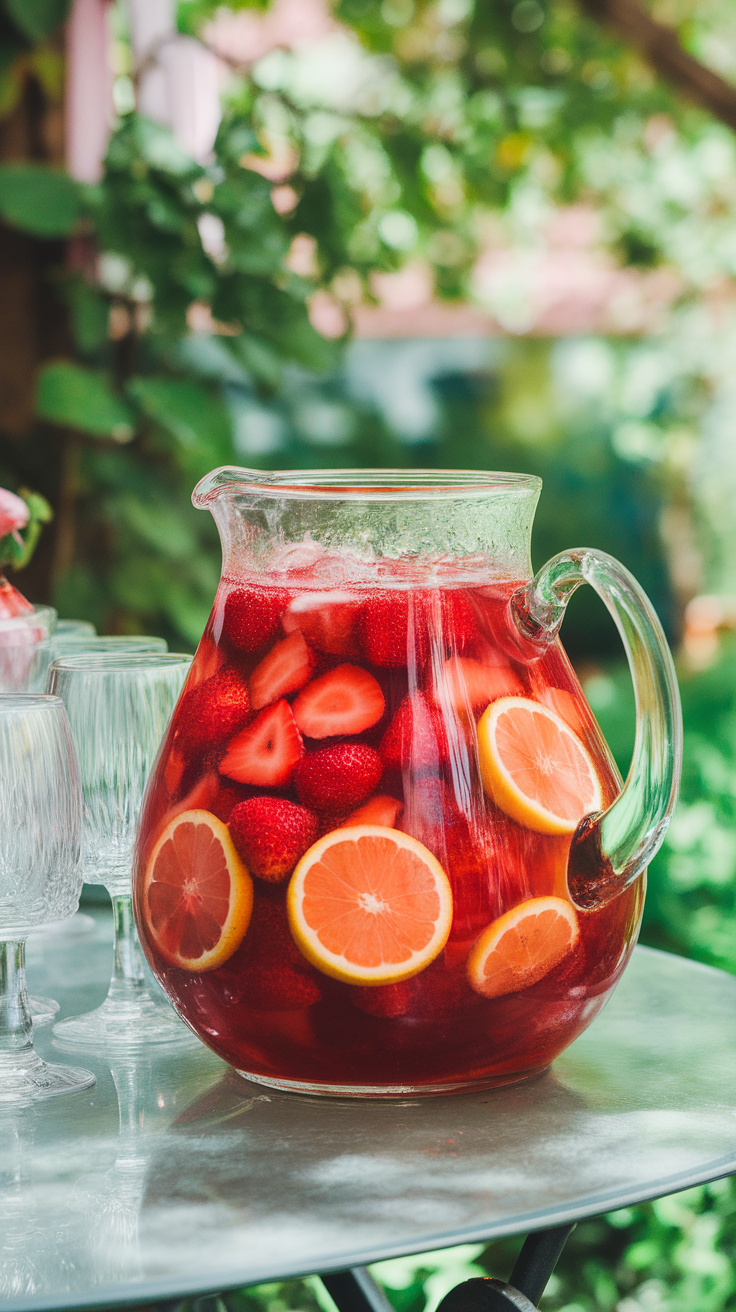 Rose Sangria is a fun, vibrant drink that brings a splash of color and flavor to any gathering. This drink is perfect for warm days or festive occasions, making it a favorite among cocktail lovers.