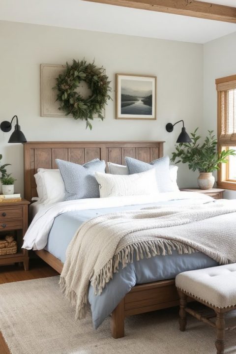 Pale blue is the perfect color for a calming guest room! Check out these 10 beautiful decor ideas to inspire your next makeover. ?️? #BedroomDecor #GuestRoomInspiration