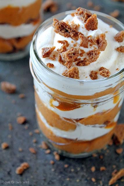 Salted Caramel Pumpkin Parfaits