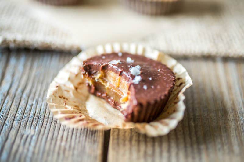 Salted Caramel Cups