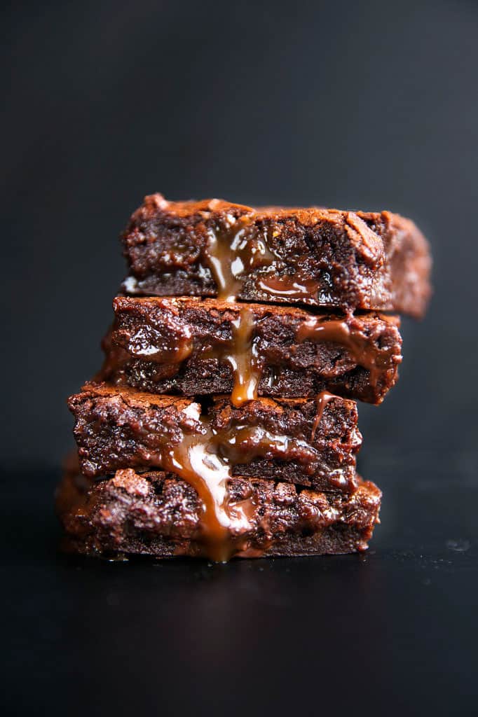 Salted Caramel Brownies