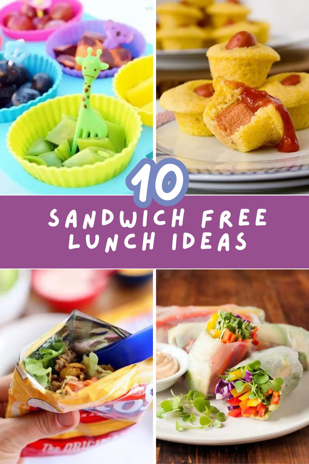 Break free from the sandwich rut with these 10 healthy and delicious lunch box alternatives! Perfect for the whole family, these ideas are tasty, nutritious, and easy to prepare. Say hello to a fresh and exciting lunch experience! 🥗🍇 #HealthyRecipes #LunchIdeas #FamilyMeals