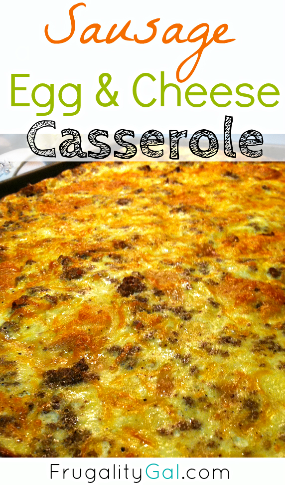 Sausage Egg Casserole