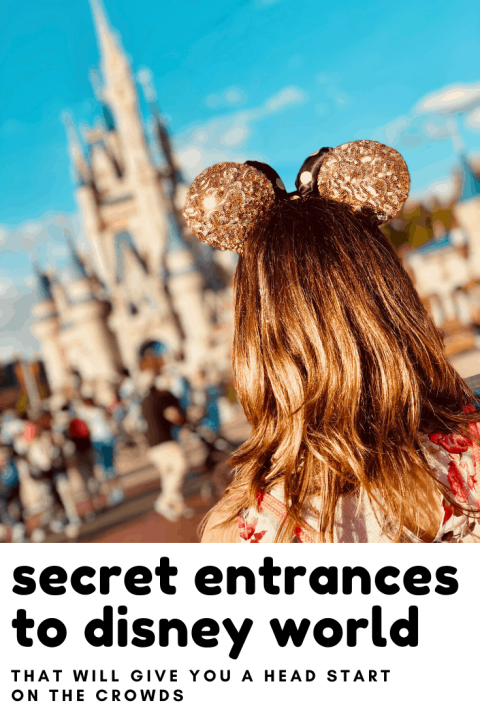 shhh! These secret entrances to Disney World will get you in ahead of the pack!