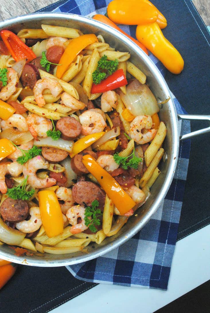 Cajun Shrimp Pasta