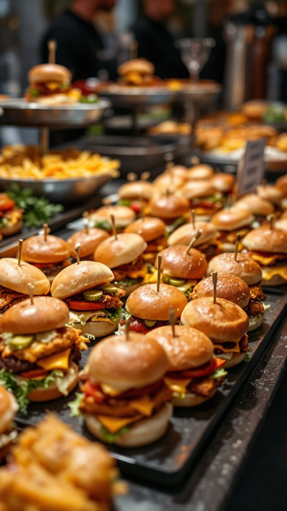 :🍽️✨ Main Course Food Bars to Impress Your Party GuestsTake your event to the next level with a main course food bar! From taco stations to pasta bars, these self-serve setups make entertaining easy and delicious. 🌮🍝 #FoodBarIdeas #PartyPlanning #DIYFoodStations #MainCourseMagic #CrowdPleasers