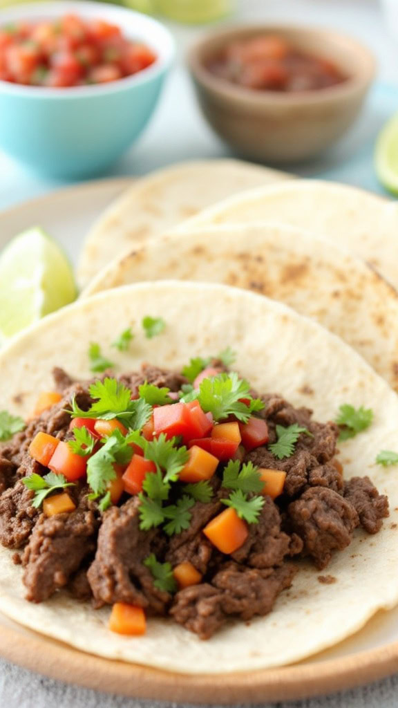 Slow Cooker Barbacoa Beef is a fantastic dish for busy days. You just toss everything in the slow cooker, and let it do its magic! Serve it in soft tortillas with fresh toppings for a meal that everyone will love.