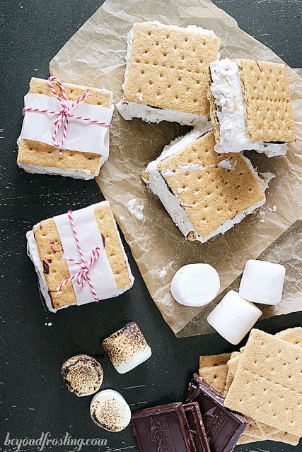 S’mores Ice Cream Sandwiches