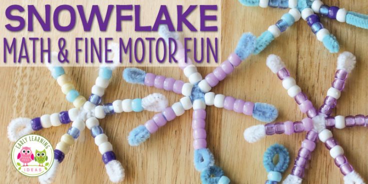 Beaded Snowflake, Kids' Crafts, Fun Craft Ideas