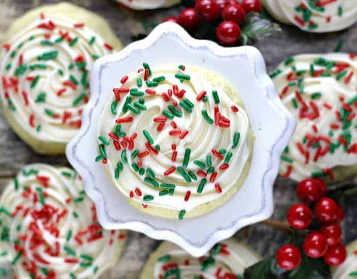 Best Soft Sour Cream Cookies with Buttercream Frosting