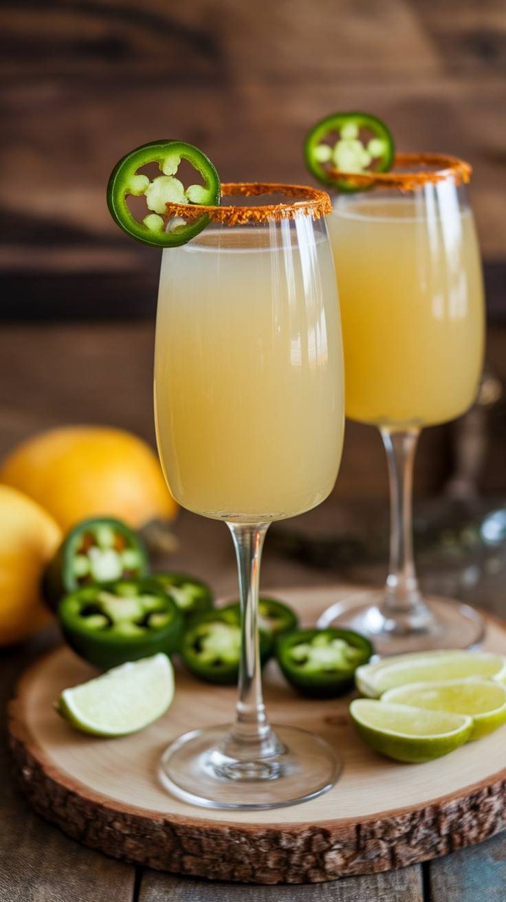 If you’re looking to spice up your brunch, the Spicy Jalapeño Mimosa is the perfect choice. This drink offers a unique twist on the classic mimosa, combining the refreshing taste of citrus with a kick from jalapeño. It’s zesty, vibrant, and surprisingly easy to make, making it a great option for gatherings with friends or family.