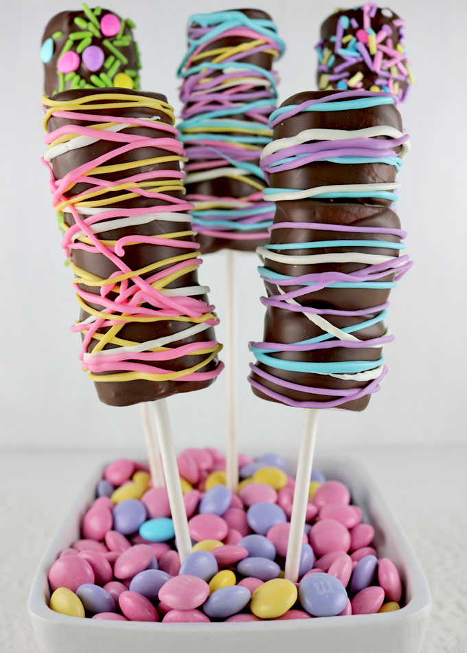 Springtime Marshmallow Wands | Sprinkles | Easter Treats | Baking | Kids | Party Food | Sticks