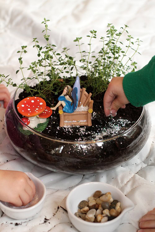 This fairy garden is fabulous!