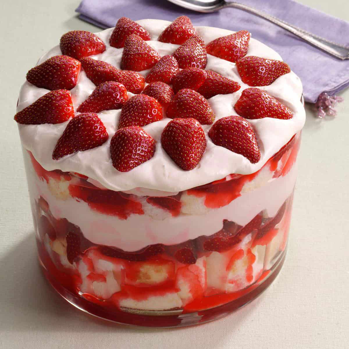 ANGEL STRAWBERRY DESSERT RECIPE