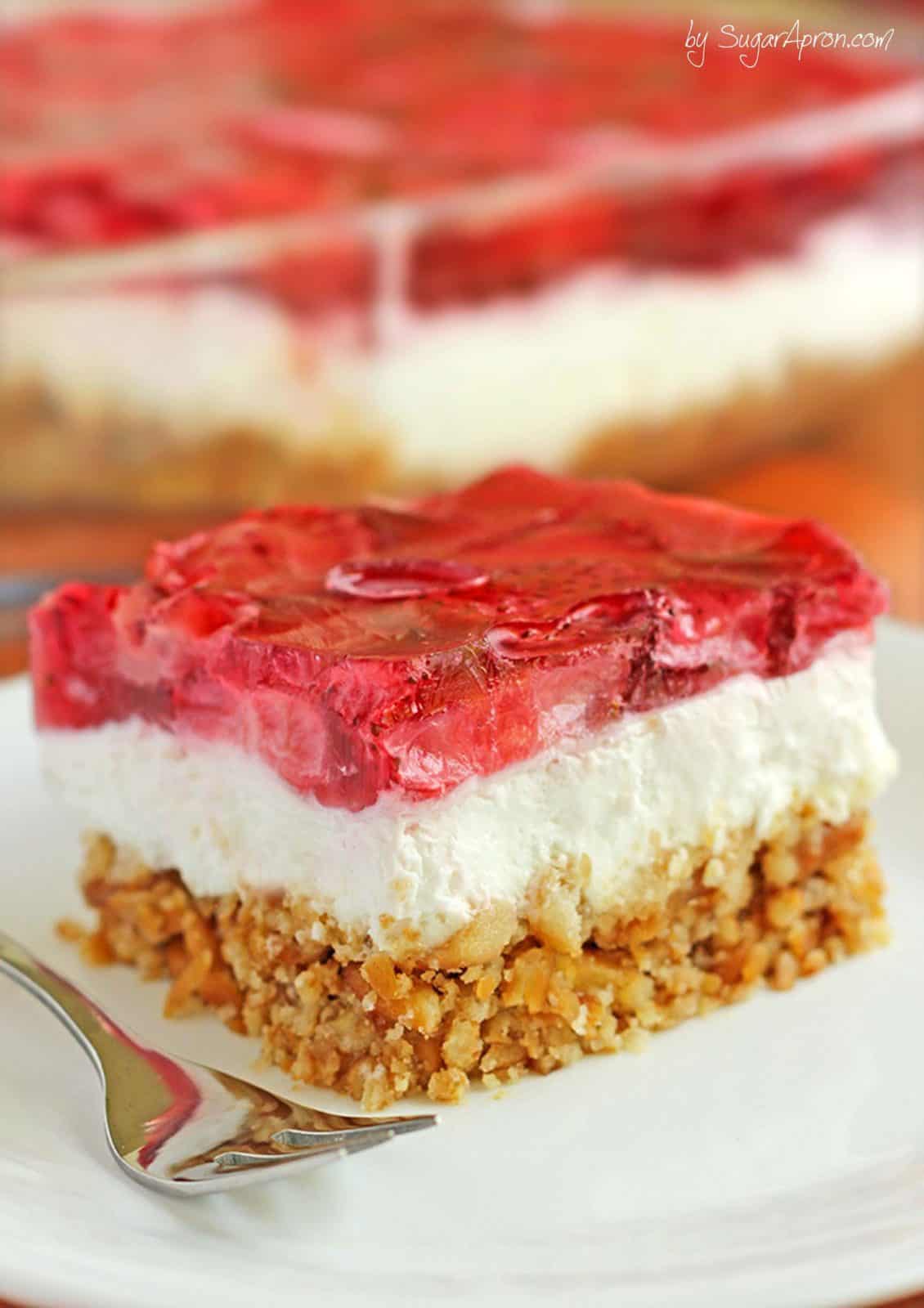 Strawberry Pretzel Dessert