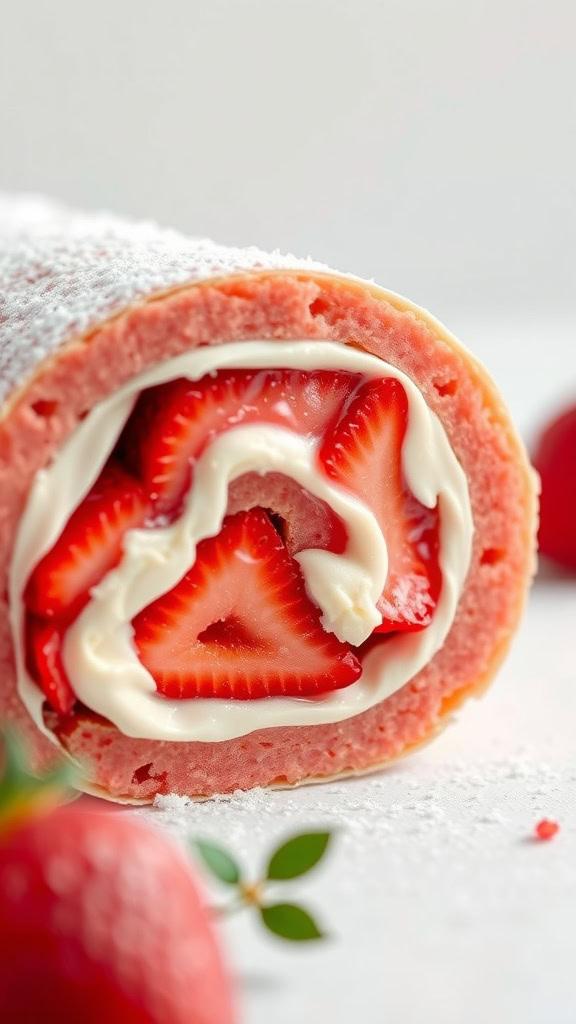 The Strawberry Cake Roll is a delightful dessert that screams spring! It's soft, fluffy, and filled with fresh strawberries and creamy goodness. You can find the full recipe for this yummy treat here to impress your friends and family at your next gathering!