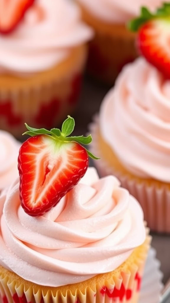 These Strawberry Lemon Cupcakes are a delightful treat for any occasion. The sweet strawberry and tangy lemon flavors blend perfectly in a light and fluffy cupcake. You can find the full recipe here to whip up your own batch!