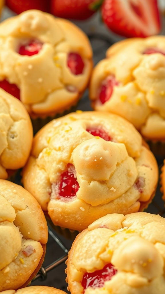 Strawberry lemon muffins are a delightful treat that brighten up any morning. With their soft, fluffy texture and a burst of fruity flavor, they make for a perfect snack or breakfast option. Check out this amazing recipe for Strawberry Lemon Muffins to sweeten your day!