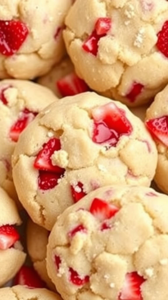 These Strawberry Shortcake Cookies are a delightful treat for spring. With bits of fresh strawberries and a soft, chewy texture, they are perfect for any gathering or just a sweet snack at home. Check out the full recipe here and bring a taste of spring to your kitchen!