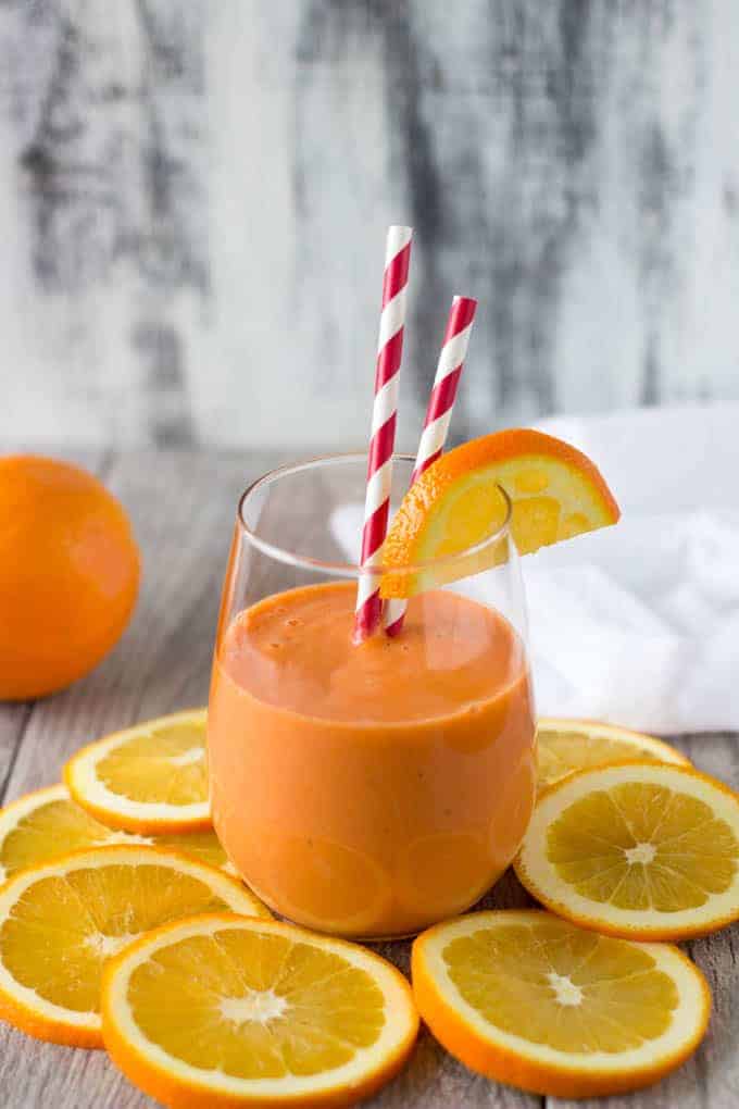 Stress Buster Orange Smoothie