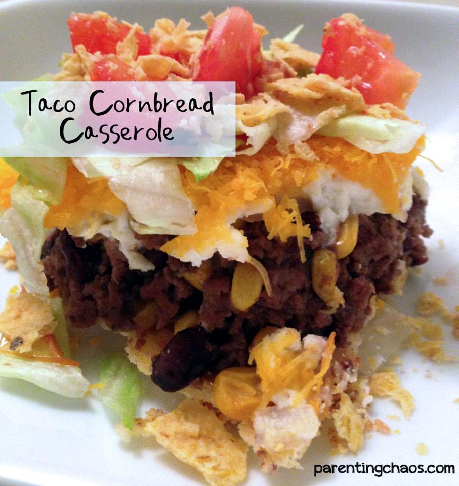 Taco Cornbread Casserole