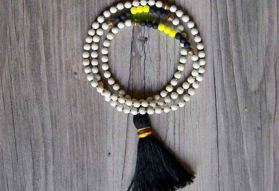 DIY Dupe: Anthropologie Rambla Tassel Necklace