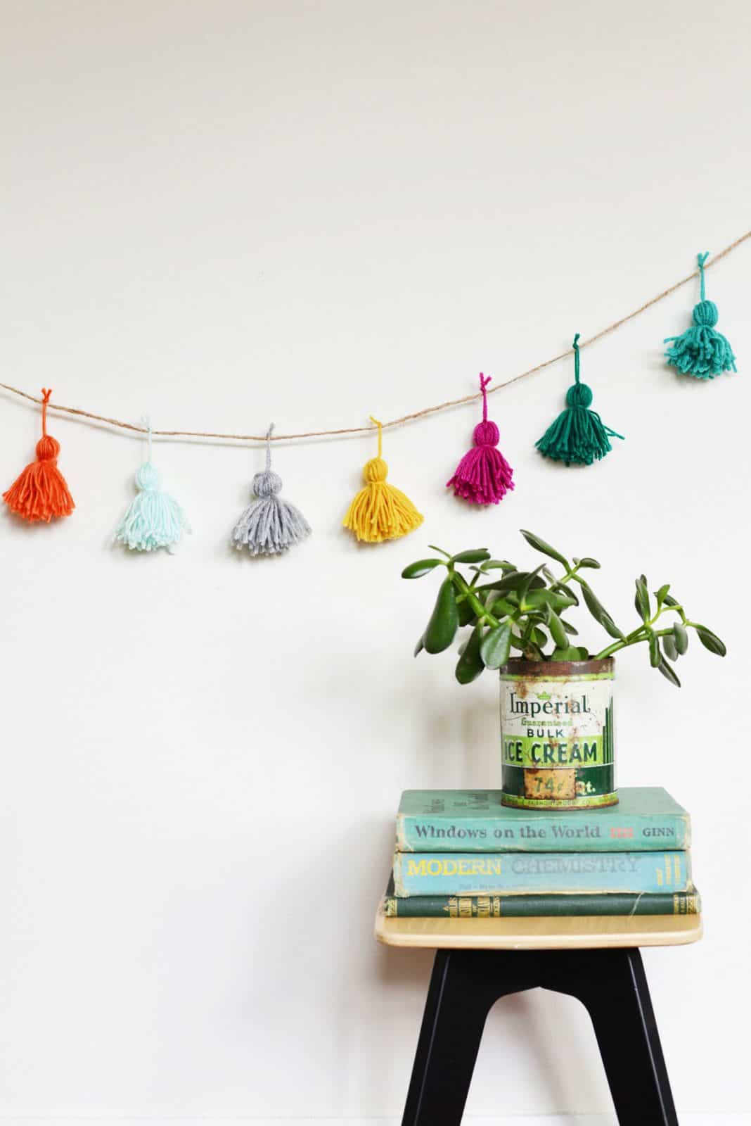 Quick & Crafty: Yarn Tassel Garland