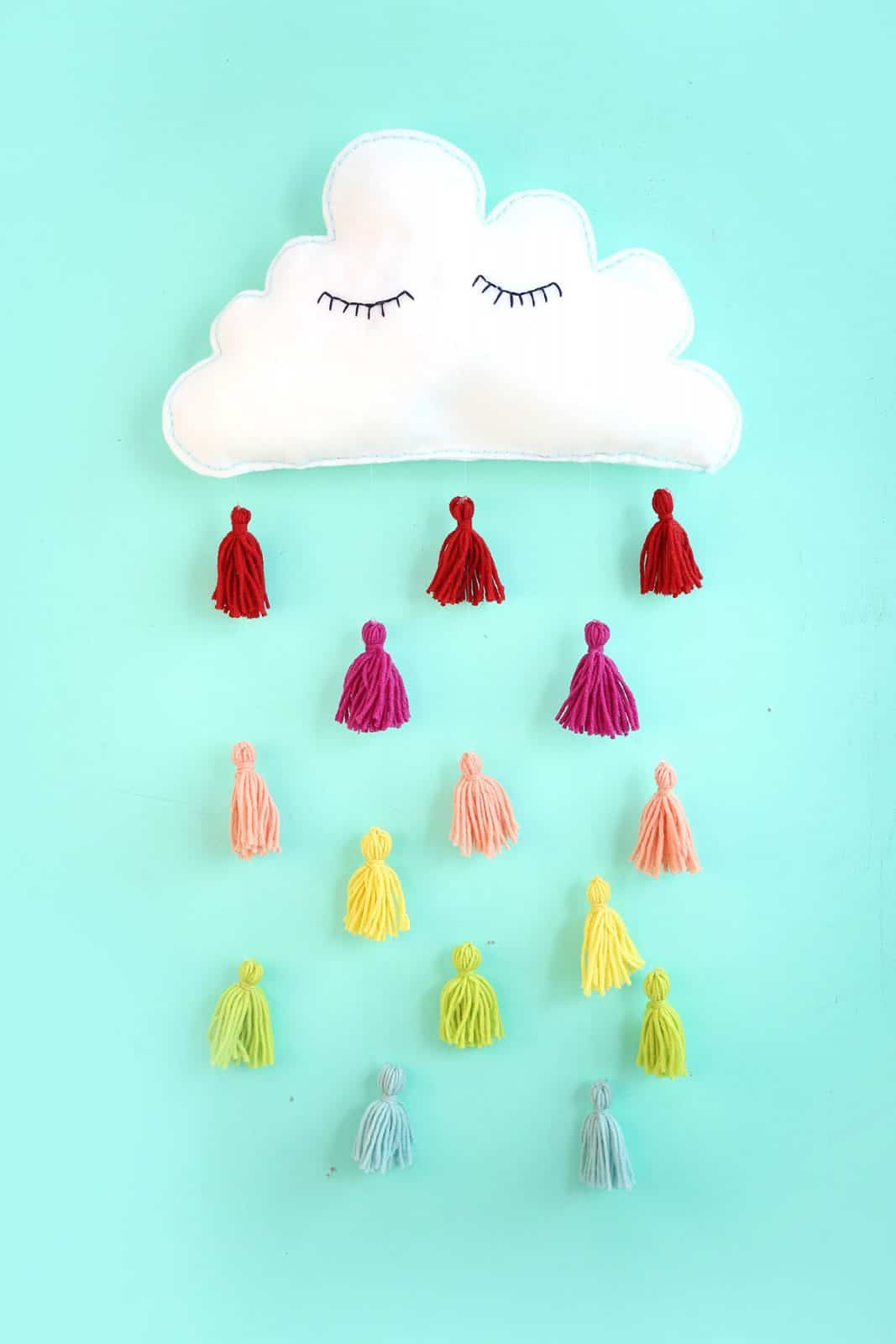 Felt Cloud Kid's Wall Decor