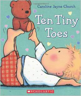 Ten Tiny Toes by Caroline Jayne Church