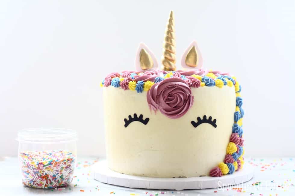 Magical Unicorn Birthday Cake