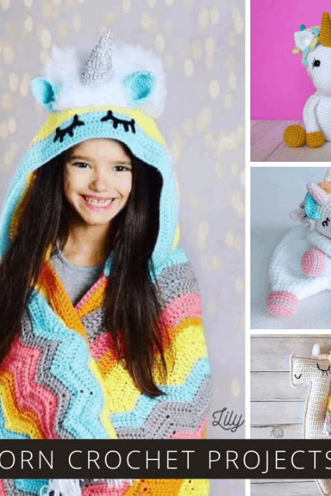 So many cute unicorn crochet patterns! From stuffed toys and blankets to slippers and dolls there is something here any child will love to receive!