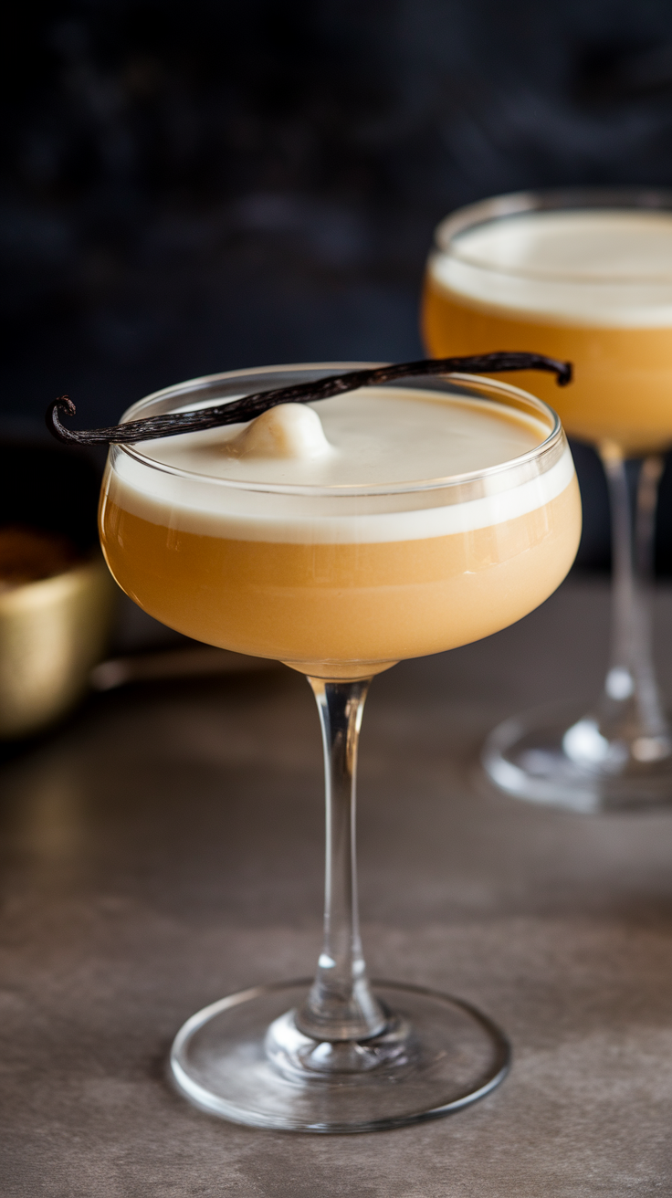 The Vanilla Bean Cosmopolitan is a delightful twist on the classic cocktail, bringing a smooth and creamy texture to your sipping experience. With the rich essence of vanilla combined with the tartness of cranberry and the crispness of lime, this drink is both refreshing and indulgent.