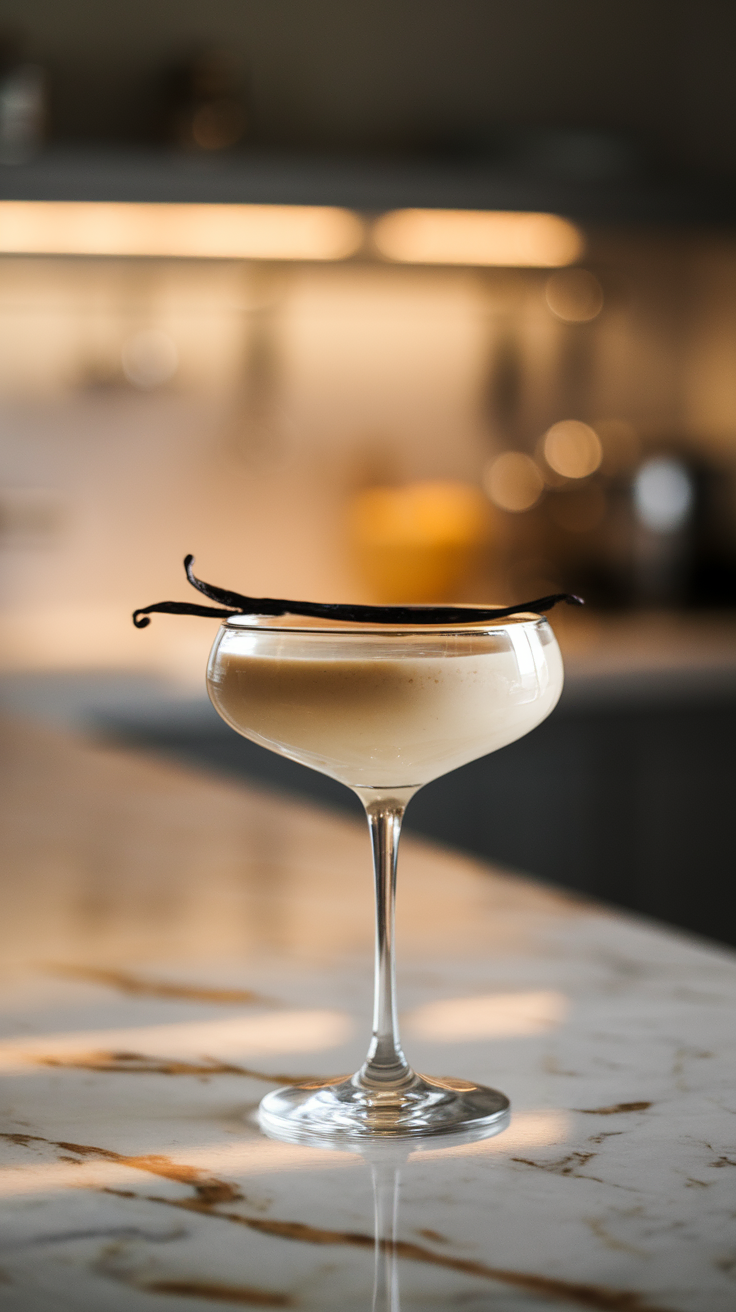 The Vanilla Bean Martini is a delightful twist on the classic cocktail that brings a touch of sweetness and sophistication. With its smooth, creamy texture and rich vanilla flavor, this drink is perfect for both special occasions and casual gatherings. It’s easy to make, allowing anyone to impress their guests with a touch of elegance.