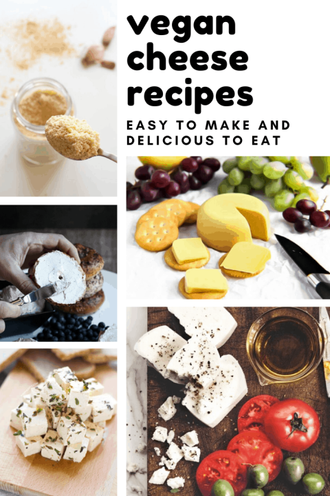 You don't have to miss out on cheese with the plant-based diet - just make these delicious and healthy vegan cheese recipes at home instead - includes cheddar and mozzarella alternatives