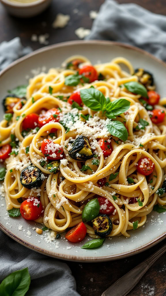 Vegan Pasta Primavera is a bright and tasty dish that showcases fresh veggies and delicious pasta. This recipe is super simple to whip up, and it's perfect for a quick weeknight dinner. You can check out the full recipe here and enjoy the burst of flavors!