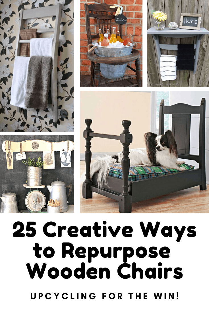 Who knew there were so many ways to repurpose old chairs! Time to breathe new life into your unloved furniture! #fleamarket #repurpose #upcycle #furniture #diy