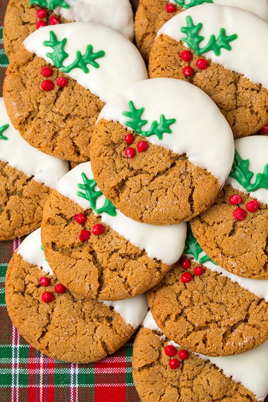 We LOVE Ginger Cookies and this year they