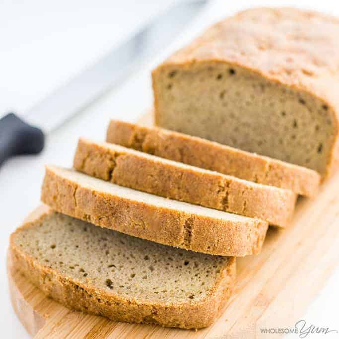 Easy Low Carb Bread Recipe - Almond Flour Bread