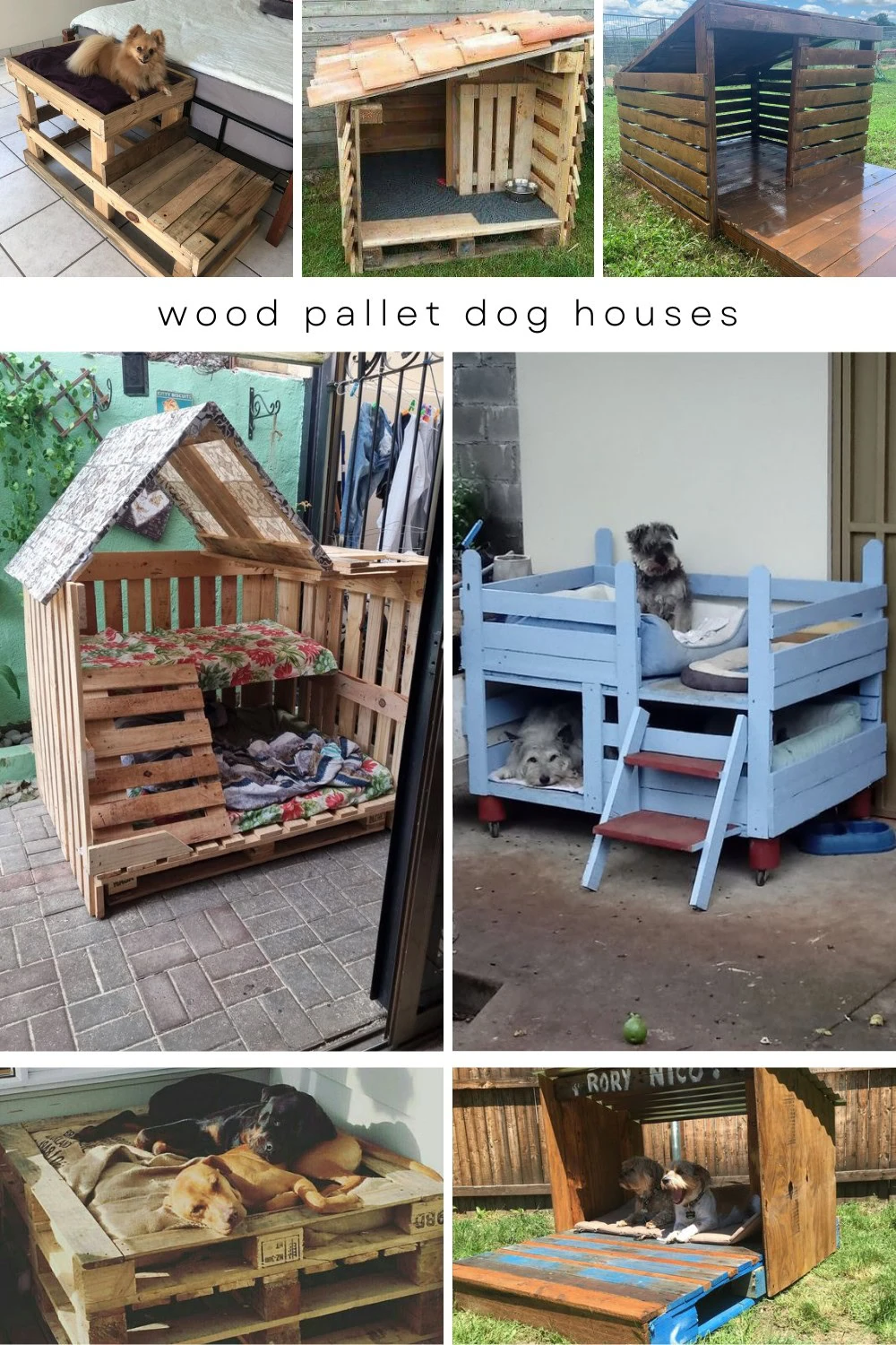 Diy pallet dog kennel hotsell