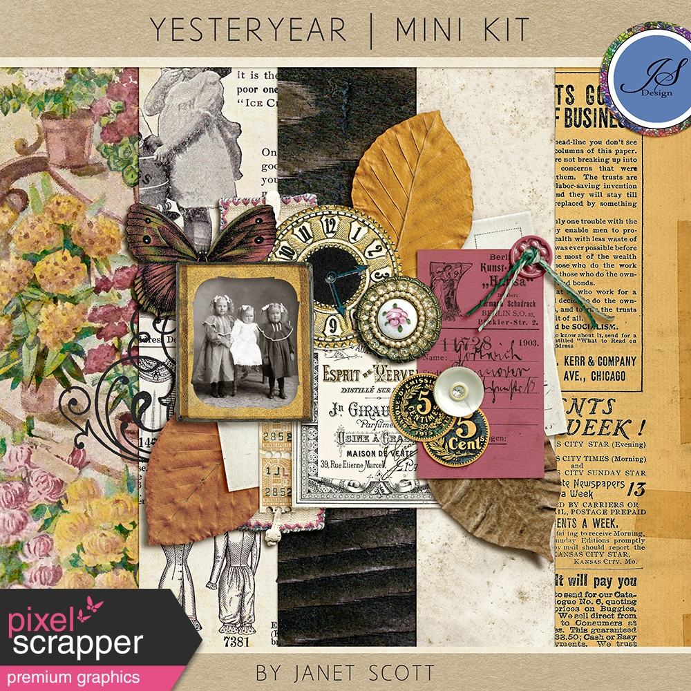 10 Ways to Use Pixel Scrapper Kits in Your Junk Journal